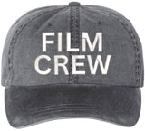 Film Crew Embroidered Dad Hat Washed Cotton Vintage Movie Personnel Adjustable Baseball Hat