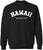 Hawaii The Aloha State Printed Crewneck Sweatshirt Vacation Travel Souvenir Cotton Polyester Fleece Pullover
