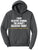I Have Selective Hearing, You Weren't Selected Today Funny Sarcastic Polycotton Warm Unisex Hooded Sweatshirt