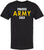 Proud Army Family T-Shirt | USA Military Support & Patriotic Family Matching Short Sleeve Unisex Shirt, Black
