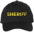 Sheriff Embroidered Baseball Cap | USA Law Enforcement Officers Cops Text | Structured Hat