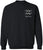 Zodiac Signs Embroidered Crewneck Sweatshirt | Horoscope Astrology Month Symbols Design Top, Black