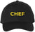 Chef Embroidered Baseball Hat | Professional Cook Head or Sous Culinary Expert Hat | Structured & Adjustable
