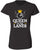 Queen of The Lanes Women Printed T-Shirt | 100% Cotton Crewneck Bowling Tee Shirt For Girls