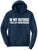 In My Defense I Was Left Unsupervised Hoodie – Funny Sarcastic Graphic Fleece Pullover Hooded Sweatshirt