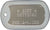 US Military Dog Tag Set - ID Matte Metal ID Dog Tags Necklace Complete Set with 2 Chains and 2 Silencers