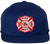 Fire Department Logo Snapback Hat | Adjustable Flat Bill Cap for Fire Department Rescue Support
