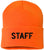 STAFF Beanie Warm Winter Watch Cap Embroidered STAFF Uniform Work Winter Hat