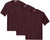 Solid Performance Military Tactical T-Shirts | 100% Polyester Moisture Wicking Tee Shirts, 3-Pack