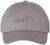 Color Text Embroidered Dad Hat Adjustable Matching Color Rush Tone on Tone Baseball Cap