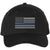 Thin Blue Line USA Flag Hat American Flag Baseball Cap Support & Honor Police Officers