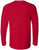 Wake Up Printed Long Sleeve T-Shirt Patriotic American Flag Silver And Red Graphic 100% Cotton Tee