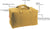 Tactical Parachute Cargo Bag Heavy Duty Canvas Carry Duffle Simple Solid Spacious Gear Bag