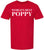 World’s Best Poppy T-Shirt - Funny Grandpa & Father’s Day Gift for Dad - 100% Cotton Crewneck Graphic Tee