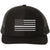 Army Universe Thin White Line USA Flag Snapback Trucker Hat Adjustable Mesh Back Baseball Cap