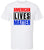 American Lives Matter T-Shirt Printed Patriotic Shirt USA Pride Cotton Unisex Crewneck Tee Shirt