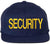 Premium SECURITY Snapback Hat | Large Embroidery Adjustable Flat Bill Cap for Security Officers & Guards