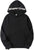 Reaper Crew Embroidered Hoodie Grim Reaper Hood Design Unisex Hooded Sweatshirt, Black