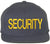 Premium SECURITY Snapback Hat | Large Embroidery Adjustable Flat Bill Cap for Security Officers & Guards