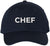 Chef Embroidered Baseball Hat | Professional Cook Head or Sous Culinary Expert Hat | Structured & Adjustable