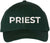 Priest Embroidered Baseball Cap | Text Father Pastor Leader Group Church Trip Structured Cap