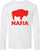 Distressed Buffalo Mafia Long Sleeve T-Shirt | New York Bill Football City Fan Club Game Day Tee Shirt