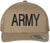 ARMY Embroidered Trucker Hat | US Army Military Text Structured Mesh Back Baseball Cap