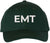 EMT Embroidered Text Baseball Cap | Emergency Medical Technician Paramedics Professional Hat | Structured