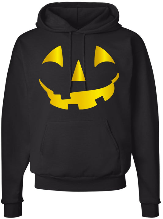 Halloween Pumpkin Face Jack o Lantern Fun & Scary Theme Holiday Party Sweatshirt for Men & Women