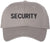 Security Baseball Hat | Embroidered Hat for Security Guard Uniform Officer Bouncer Bodyguard Cap for Men & Women