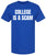 College Is a Scam T-Shirt Trendy Anti-College Statement Printed Funny Unisex Crewneck Cotton Tee