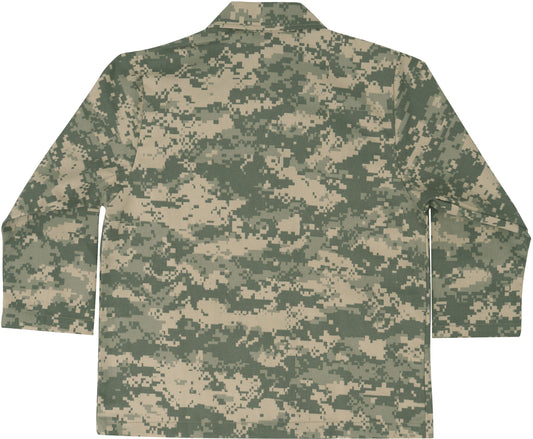 Kids ACU Digital Camouflage - Military BDU Shirt