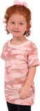 Baby Pink Camouflage - Kids Military T-Shirt