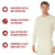 White - Extra Heavyweight Cold Weather Thermal Knit Underwear Shirt