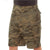 Coyote Camo - Tactical Cargo BDU Shorts - Polyester Cotton Twill - Button Fly
