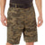 Coyote Camo - Tactical Cargo BDU Shorts - Polyester Cotton Twill - Button Fly