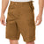 Work Brown - Tactical Cargo BDU Shorts - Polyester Cotton Twill - Button Fly