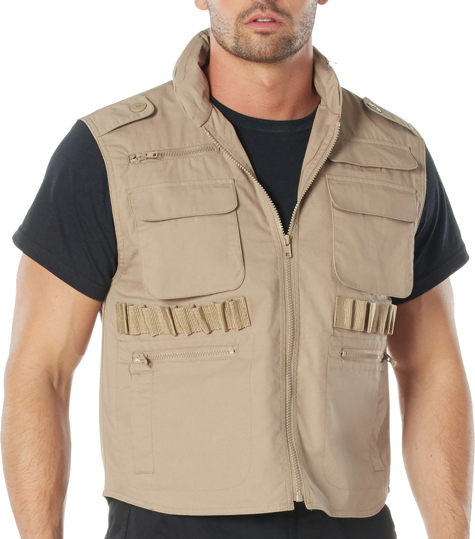 Khaki Tactical Outdoor Military Ranger Vest