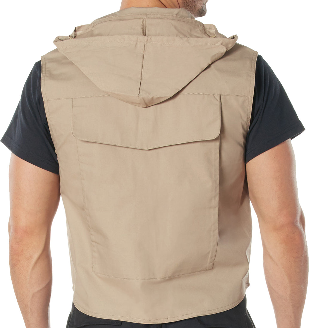 Khaki - Tactical Outdoor Military Ranger Vest - Galaxy Army Navy