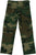 Woodland Camouflage - Tactical BDU Cargo Pants - Poly/Cotton Twill - Zipper Fly - Kids