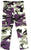 Ultra Violet Camouflage - Tactical BDU Cargo Pants - Poly/Cotton Twill - Zipper Fly - Kids