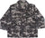 Subdued Urban Digital Camouflage - Kids Military BDU Shirt