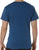 Heather Blue Solid Color T-Shirt with Cotton / Polyester Blend