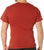 Heather Red Solid Color T-Shirt with Cotton / Polyester Blend