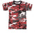Red Camouflage - Tactical Short Sleeve T-Shirt - Youth