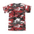 Red Camouflage - Tactical Short Sleeve T-Shirt - Youth