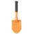 Orange Mini Pick and Shovel Folding Camping Tool with Canvas Cover Compact Survival Tool (10