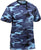Sky Blue Camouflage - Kids Military T-Shirt