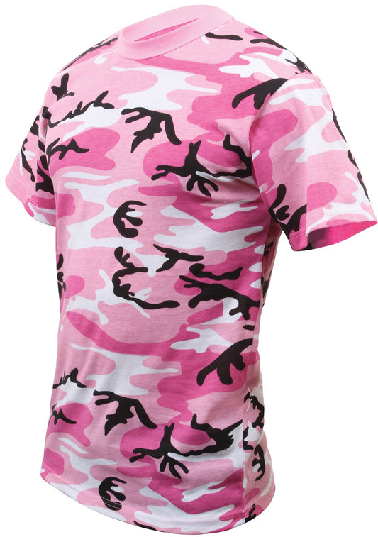 Pink Camouflage - Kids Military T-Shirt