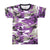 Ultra Violet Camouflage - Kids Military T-Shirt